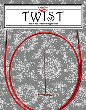 Cables Twist Red ChiaoGoo