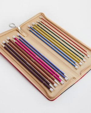 Estuche Punto agujas rectas Knit Pro