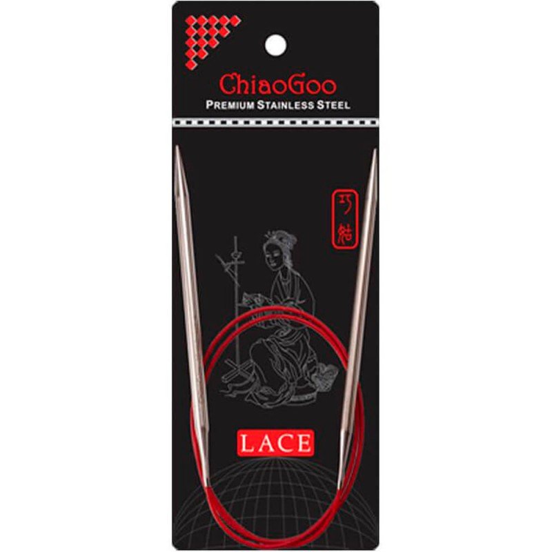 Aguja ChiaoGoo Red Circular 23cm