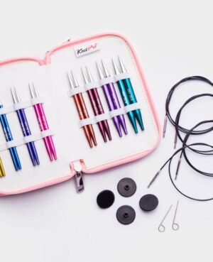 Set de agujas intercambiables zing 10cm knit pro