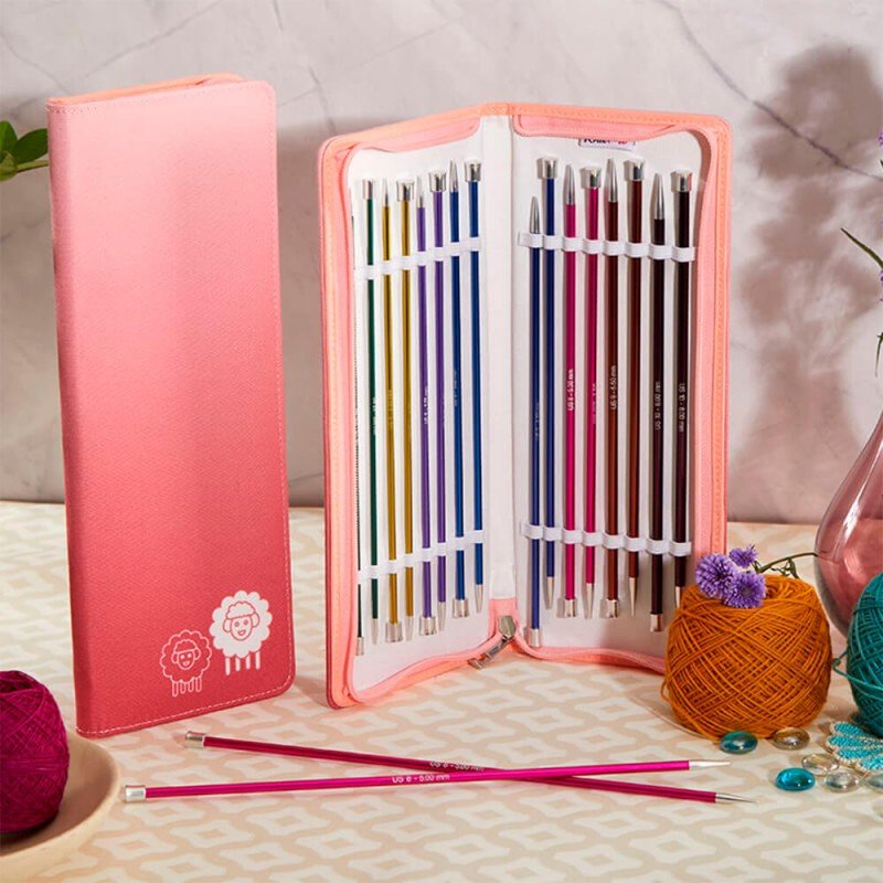 Estuche agujas rectas knit pro zing - Imagen 2