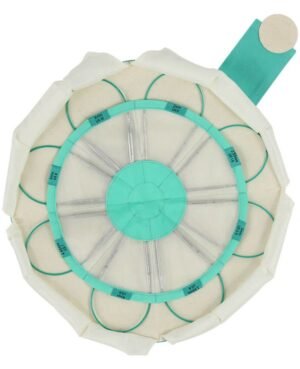 estuche agujas circulares fijas 25cm knit pro