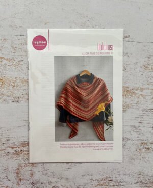 patrón impreso chal dulcinea