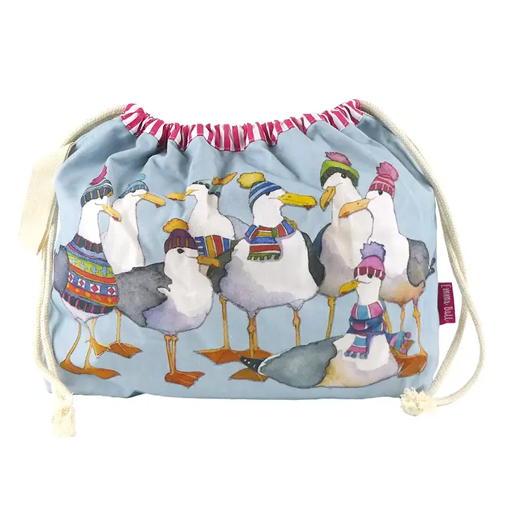 bolsa fruncida gaviotas emma ball
