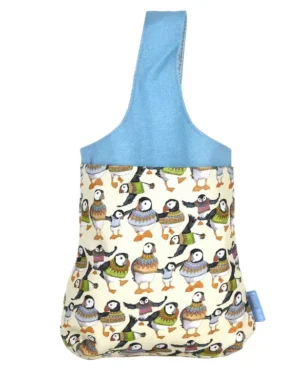 bolsa pequeña porta-ovillos frailecillos