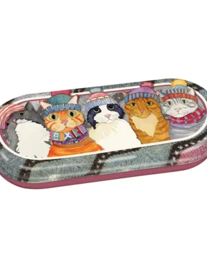 funda para gafas gatos