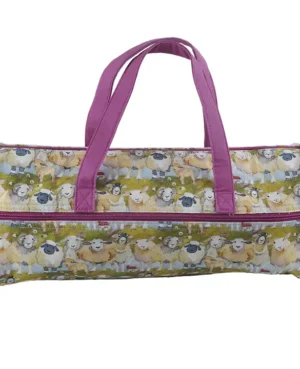 bolsa de labores ovejas con cremallera