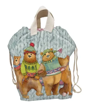 bolsa grande osos lanudos