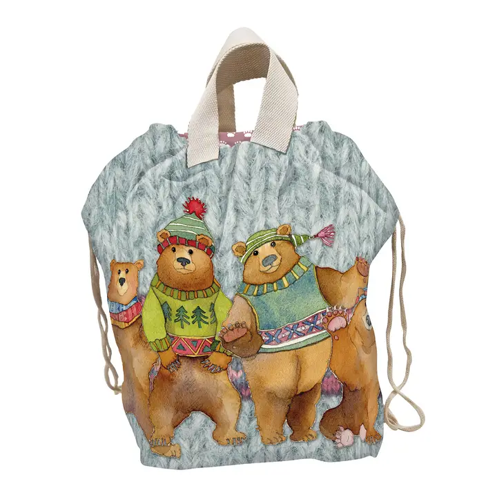 bolsa grande osos lanudos