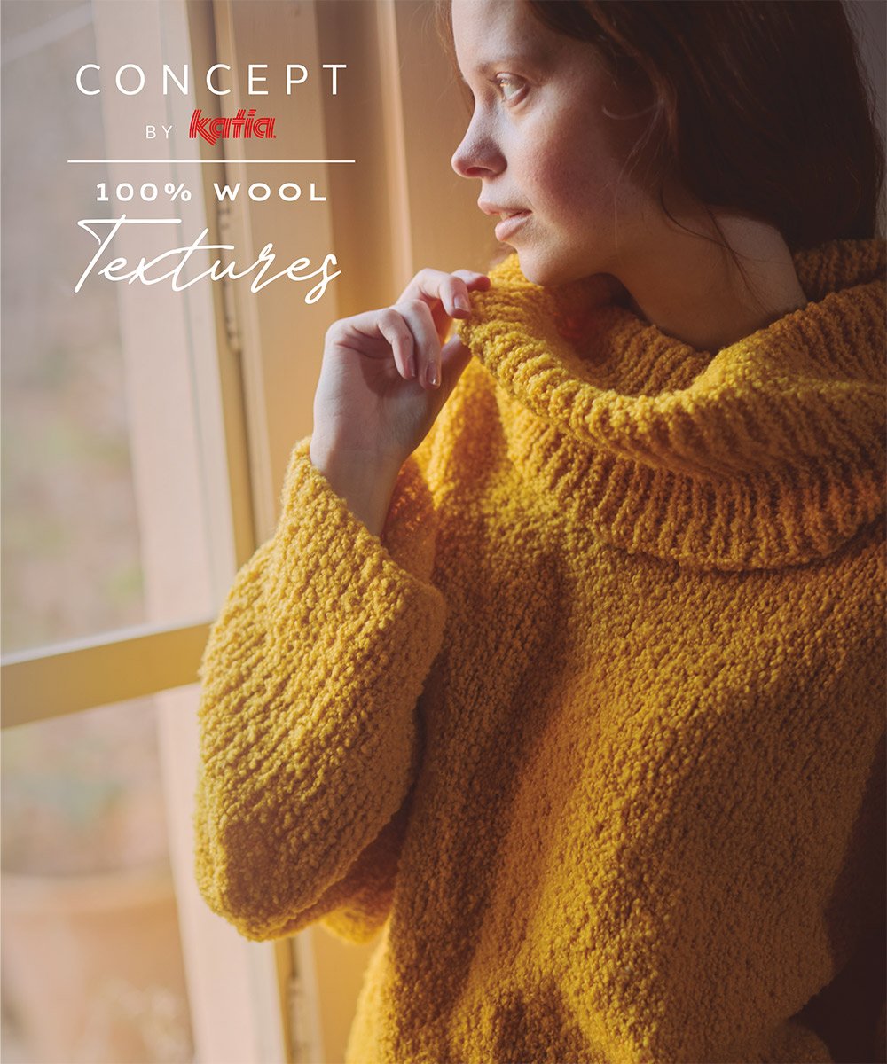 revista Mujer 100% WOOL TEXTURES 1