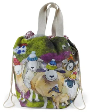 bolsa grande ovejas y gorros