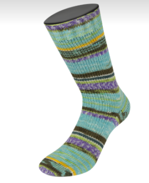 Cool Wool 4 socks Print lana grossa - 7215