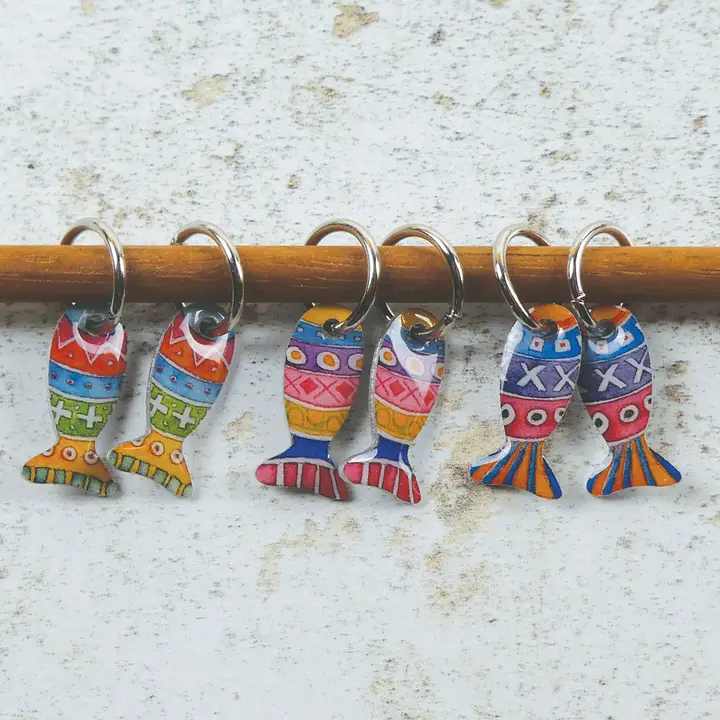 marcadores de punto peces emma ball