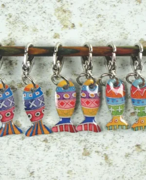 marcadores de crochet peces emma ball