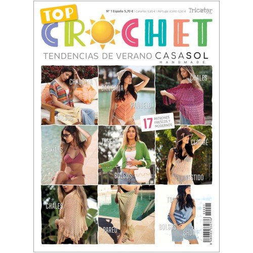 Revista Top Crochet - Tendencias de verano Casasol