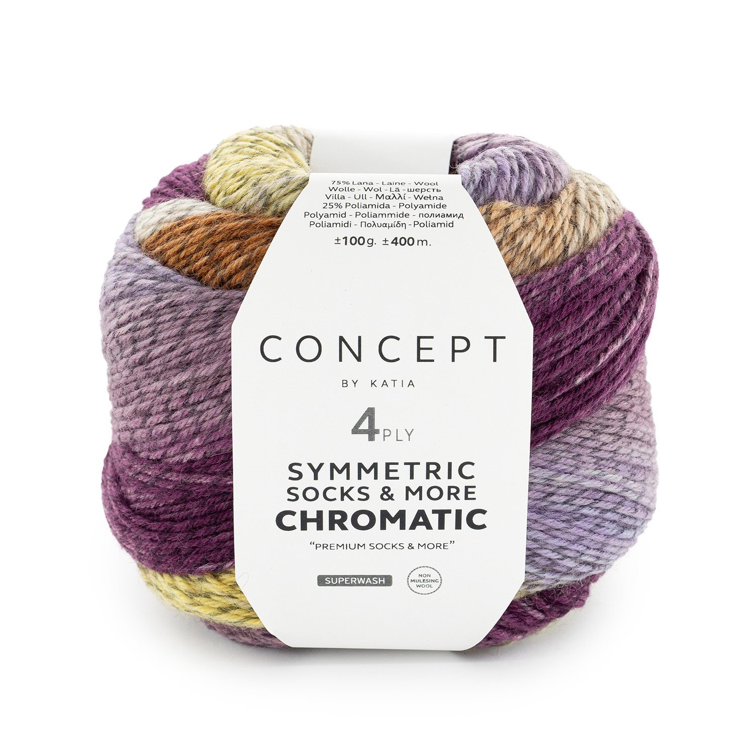 SYMMETRIC SOCKS & MORE - CHROMATIC katia